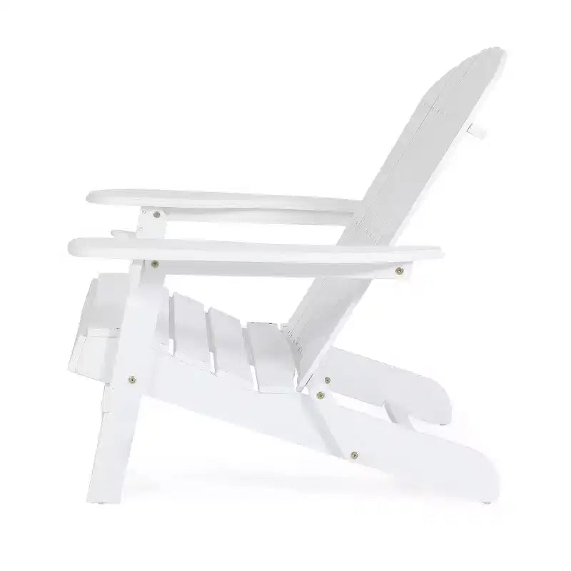 Christopher Knight Home Malibu Outdoor Acacia Wood Adirondack Chairs with Cushions (Set of 2)