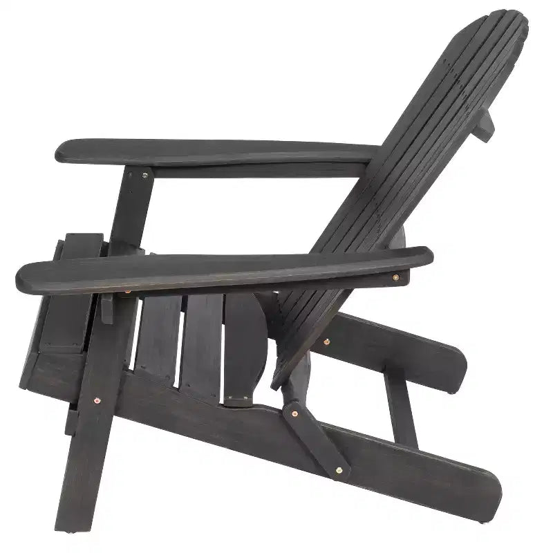 Christopher Knight Home Malibu Outdoor Acacia Wood Adirondack Chairs with Cushions (Set of 2)