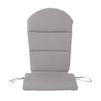 Christopher Knight Home Jane Outdoor Folding Acacia Wood 3 Piece Adirondack Chat Set with Cushions