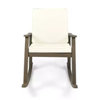 Christopher Knight Home Murad Modern Patio Acacia Wood Rocking Chair with Cushions