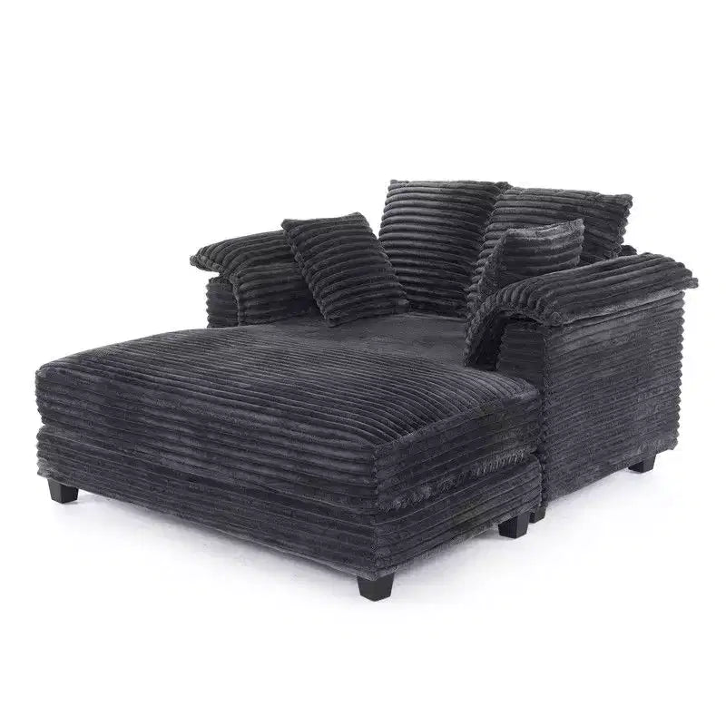 Karl Home | Divano letto in velluto a coste imbottito