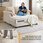 Karl Home | Divano letto in velluto a coste imbottito