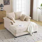 Karl Home | Divano letto in velluto a coste imbottito