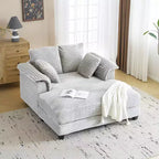 Karl Home | Divano letto in velluto a coste imbottito