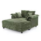Karl Home | Divano letto in velluto a coste imbottito