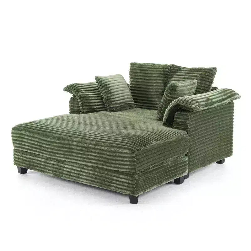 Karl Home | Divano letto in velluto a coste imbottito
