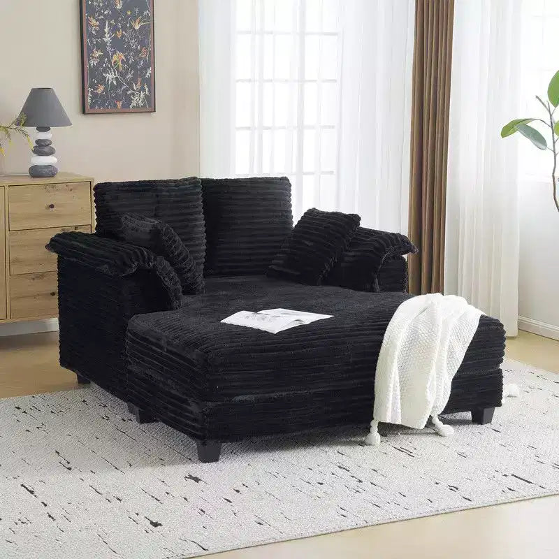 Karl Home | Divano letto in velluto a coste imbottito