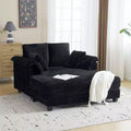 Karl Home | Divano letto in velluto a coste imbottito