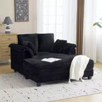 Karl Home | Divano letto in velluto a coste imbottito