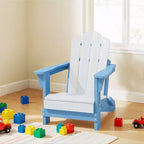 Set di sedie Adirondack da esterno per bambini Hyleory, pieghevoli in HDPE (2 pezzi)