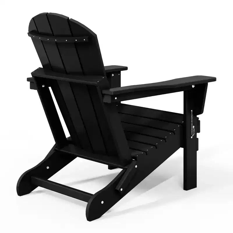 Sedia Pieghevole da Esterno in Poly HDPE WestinTrends Malibu Adirondack