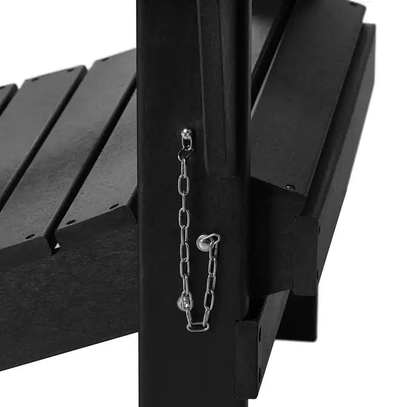 Sedia Pieghevole da Esterno in Poly HDPE WestinTrends Malibu Adirondack