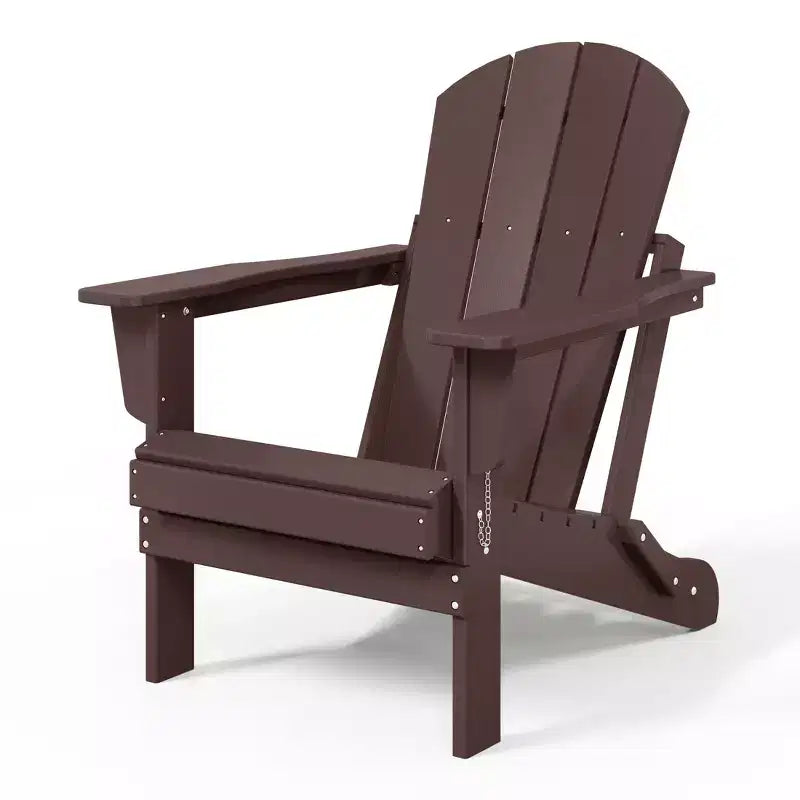 Sedia Pieghevole da Esterno in Poly HDPE WestinTrends Malibu Adirondack