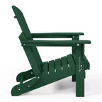 Sedia Pieghevole da Esterno in Poly HDPE WestinTrends Malibu Adirondack
