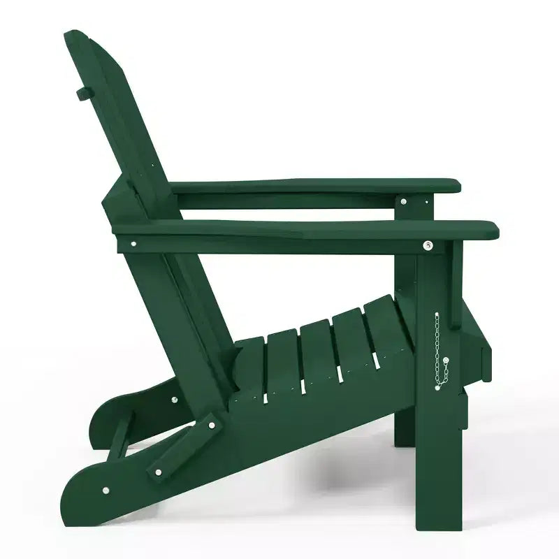 Sedia Pieghevole da Esterno in Poly HDPE WestinTrends Malibu Adirondack