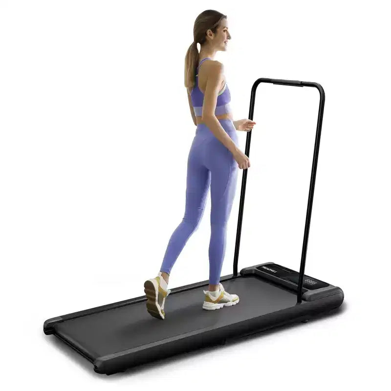 NAYSAYE Tapis Roulant Pieghevole Portatile Sottoscrivania Walking Pad Braccioli Rimovibili Nastro Ammortizzato per Palestra Domestica e Ufficio