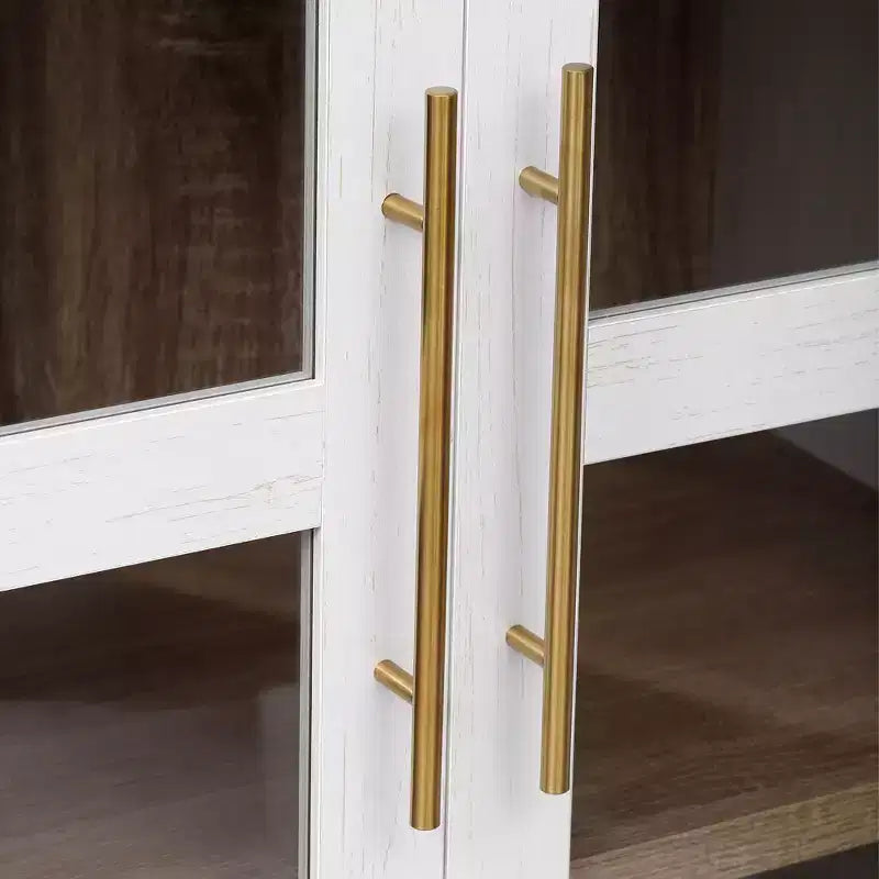 Vatros Tall Arched Cabinet with Adjustable Shelves