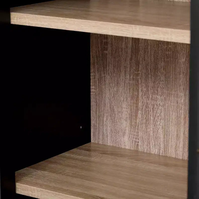Vatros Tall Arched Cabinet with Adjustable Shelves