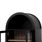 Vatros Tall Arched Cabinet with Adjustable Shelves