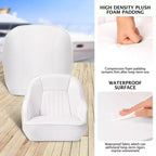 Pontoon Captain Bucket Seat With Thickened Sponge Padding, Fishing Chairs for Boats, Sightseeing, Speedboat, Canoe - 1-Piece