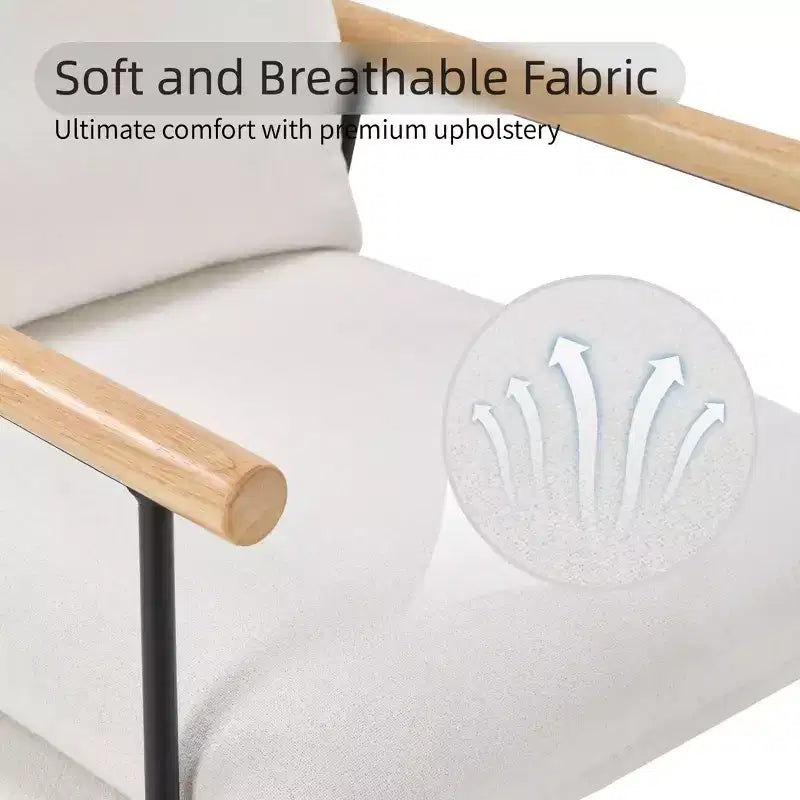 Sedia a sdraio con cuscino - Sedia decorativa/da trucco