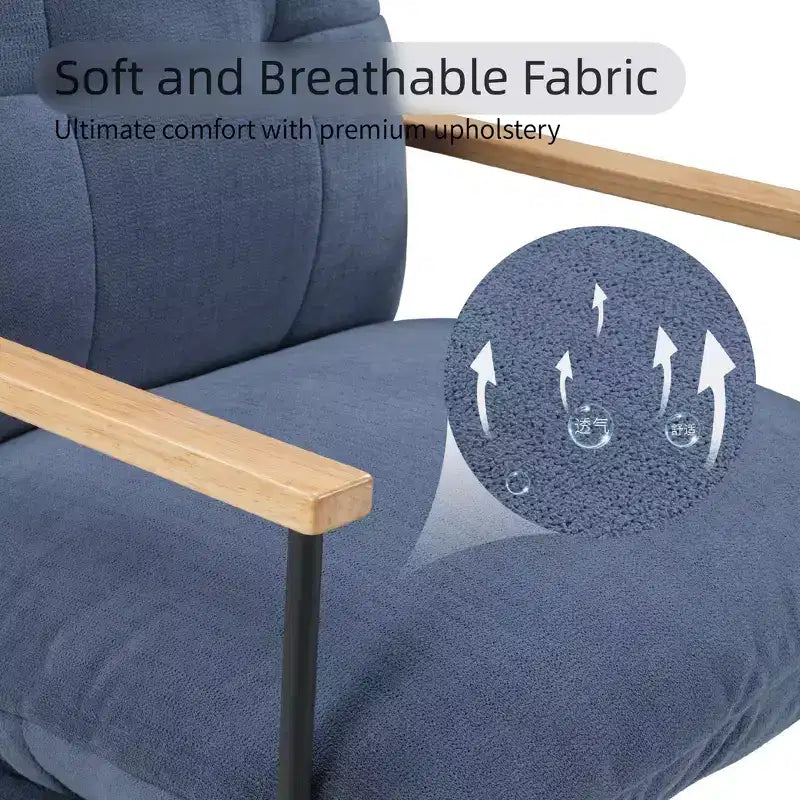 Sedia a sdraio con cuscino - Sedia decorativa/da trucco