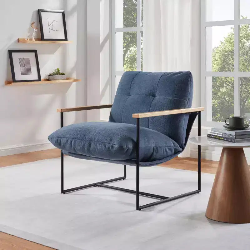 Sling Chair w/ Cushion  Accent/Vanity Seat