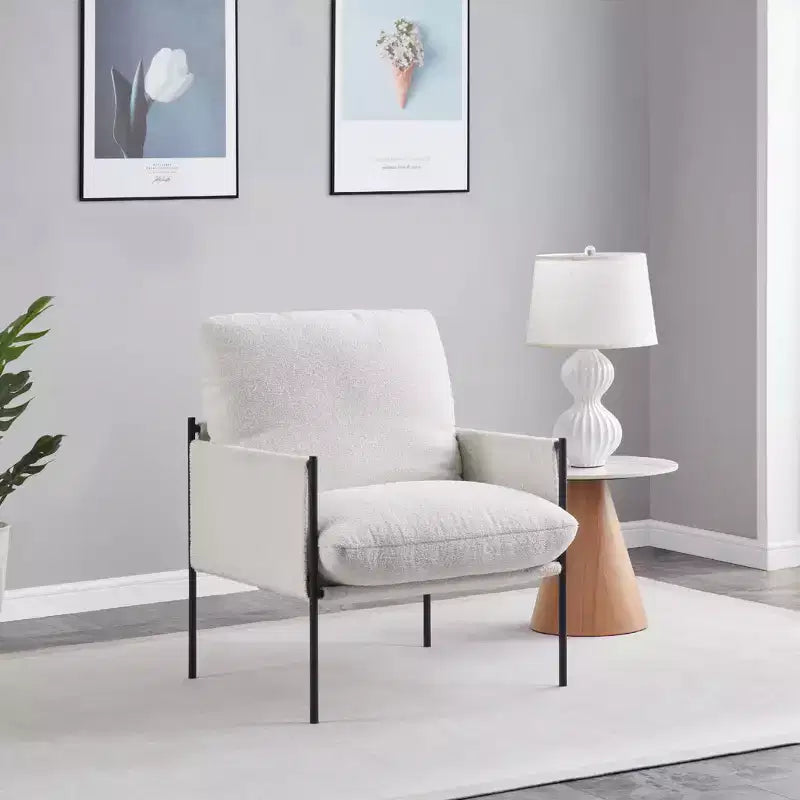 Sedia a sdraio con cuscino - Sedia decorativa/da trucco