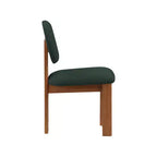 Meridian Furniture,Napa Boucle Fabric Dining Chair, Set of 2