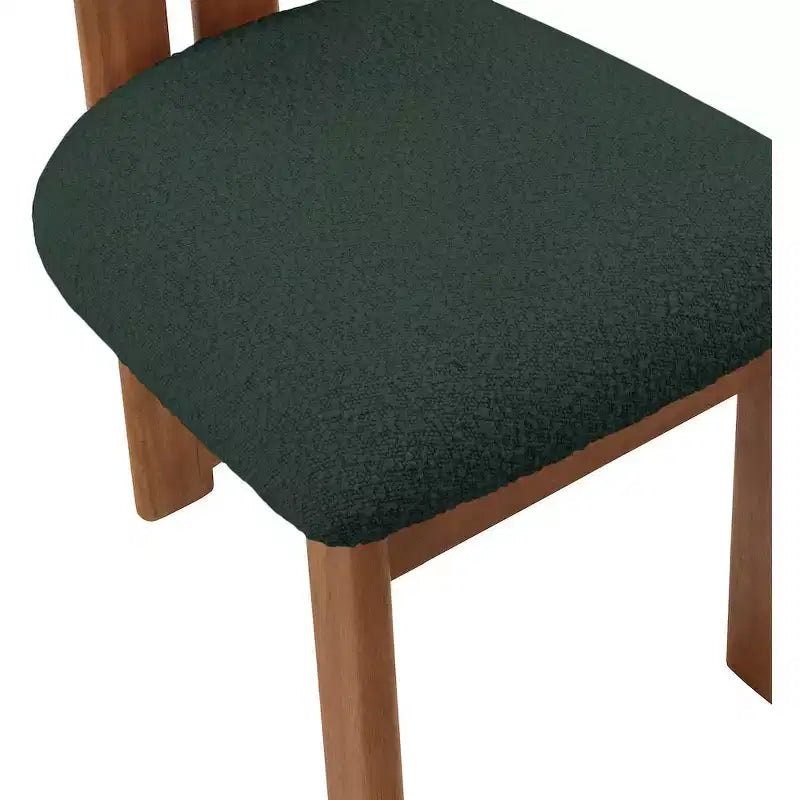 Meridian Furniture,Napa Boucle Fabric Dining Chair, Set of 2