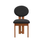 Meridian Furniture,Napa Boucle Fabric Dining Chair, Set of 2