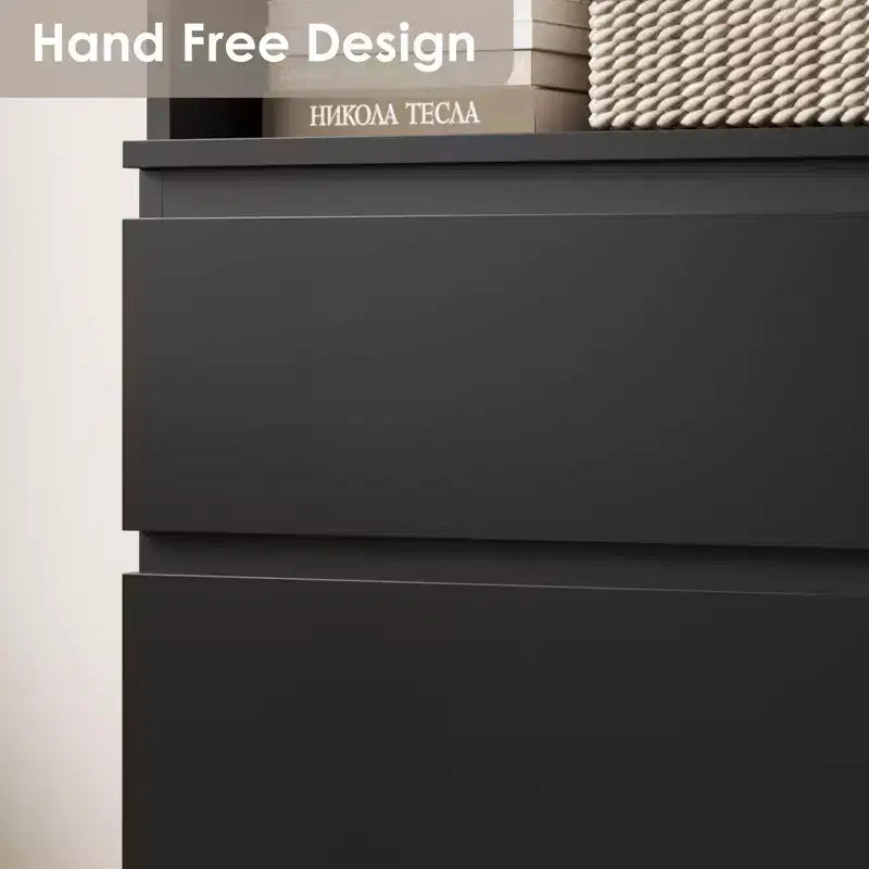 70 Inches Bookcase with Drawers, Tall Bookshelf Farmhouse Bookcases Wooden Deep Bookshelves Storage Cabinet Organizer for Living Room, Study, Kitchen