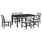 Set da pranzo Merax da 7 pezzi in stile retrò per 6 persone