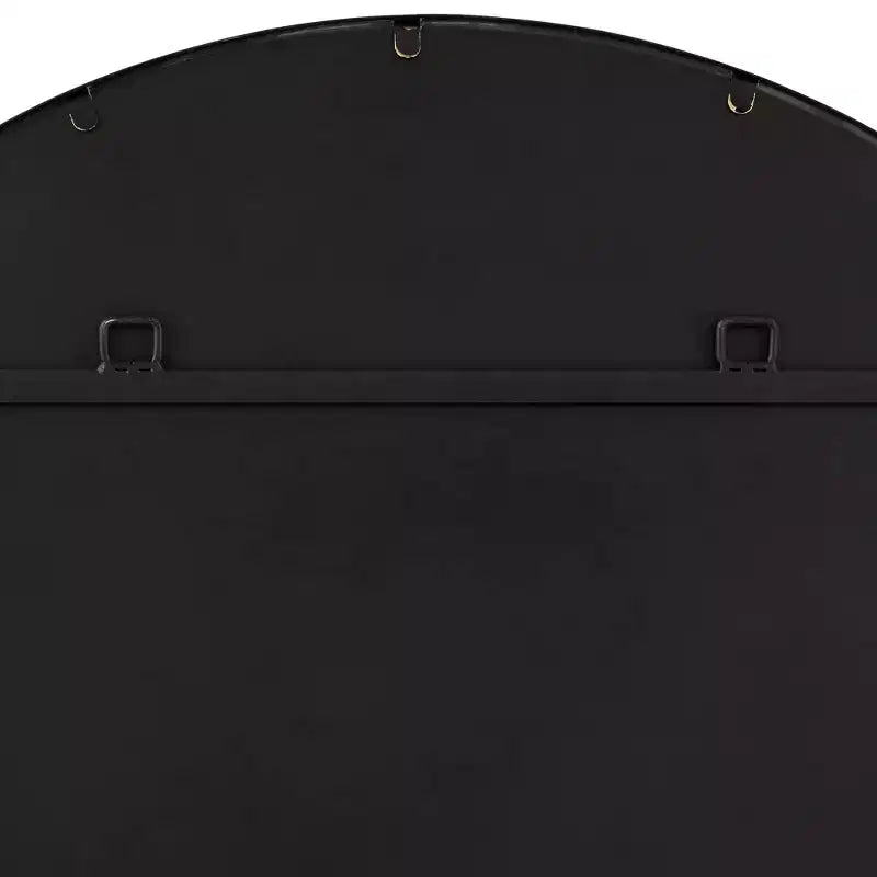 Uttermost Andi Black and Gold 34 Round Wall Mirror