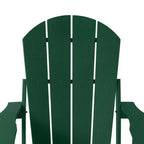 WestinTrends Sedia Adirondack Pieghevole Regolabile Malibu con Poggiapiedi Retrattile e Portabicchieri, Legno Invecchiato