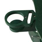 WestinTrends Sedia Adirondack Pieghevole Regolabile Malibu con Poggiapiedi Retrattile e Portabicchieri, Legno Invecchiato