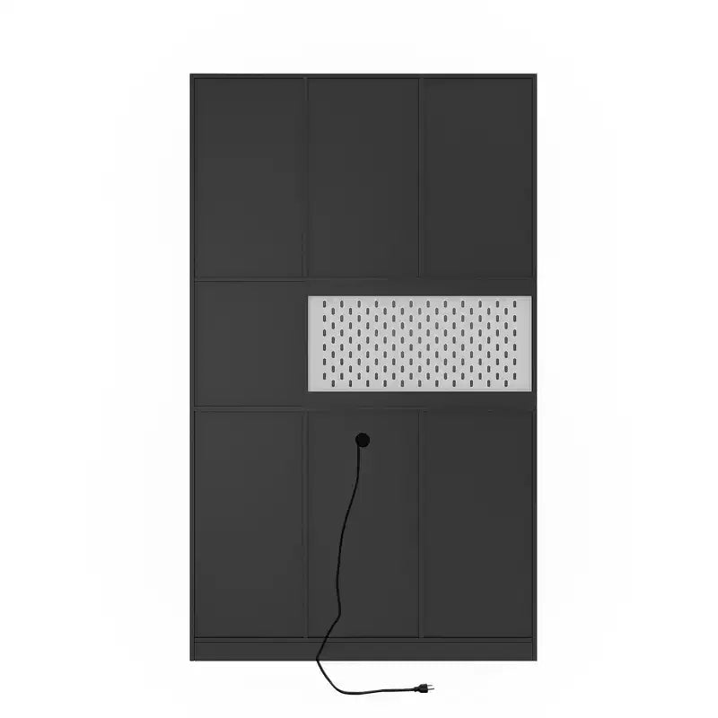 Okak 74 Freestanding Buffet Cabinet with Storage, Sideboard Cabinet Modern Pantry Cabinet with Microwave Stand & Charging Station