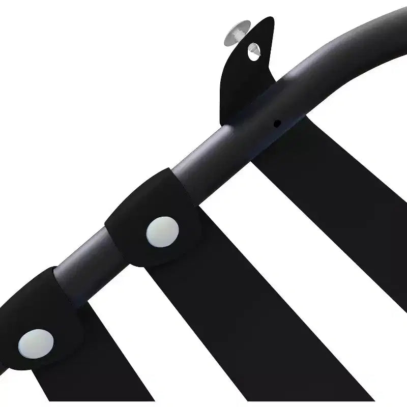Summit Adventure Patio Chair Repair Kit  20ft Vinyl Straps (2 Wide) + 20 Rivets  for Outdoor Lounge & Lawn Furniture (Black)