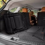 Set di 2 sedie a sdraio a gravità zero Summit Adventure - Recliner da 25" di larghezza con portabicchieri per piscina/patio (nero)