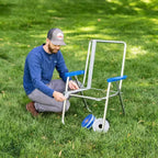 Cinghie di ricambio per sedia Summit Adventure, in polipropilene, resistenti ai raggi UV, 3 cinghie (Blu Isola)