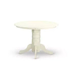 HomeStock Belmont 5-Piece Kitchen Table Set, White
