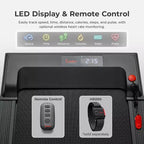 Tapis Roulant Intelligente Camminata Sunny Health & Fitness Treadpad 100 con Wi-Fi, Bluetooth, Ammortizzazione e Design Pieghevole Sotto Scrivania