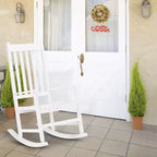 Karl Home | Sedia a dondolo da esterno in legno massello