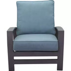 Courtyard Casual Cabo Alum Lounge Chair Aluminum Frame with Sunbrella Cushions
