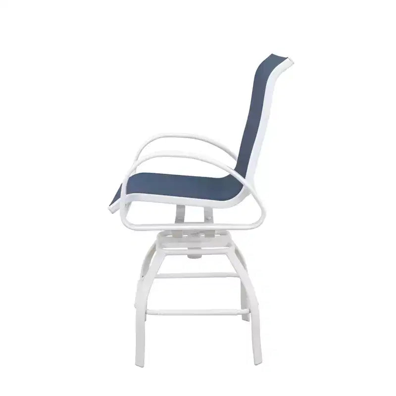 Courtyard Casual Santa Fe Sling Swivel Balcony Stool