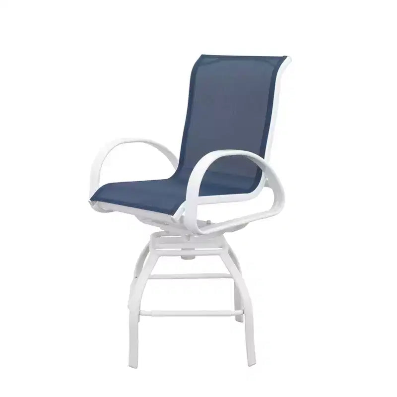 Courtyard Casual Santa Fe Sling Swivel Balcony Stool