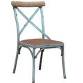 Courtyard Casual Lancaster Dining Chair Hand Brushed Finish Seat & Back with Eucalyptus wood Price is for a Pack of 2