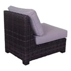 Courtyard Casual St Lucia Optional: Armless Middle Chair Grade A Vietnam Olefin