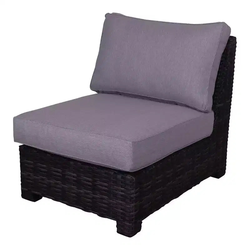 Courtyard Casual St Lucia Optional: Armless Middle Chair Grade A Vietnam Olefin