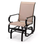 Karl Home | Iron Frame Textilene-clothed Patio Glider